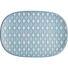 Denby Impression Medium Platter, Blue Serving Dish
