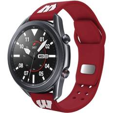 NCAA Wisconsin Badgers Samsung Compatible Silicone Band 20mm