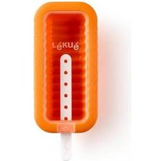 Orange Popsicle Molds Lékué Ikonisk ispindeform orange twister 55 ml Popsicle Mold