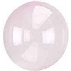 Foil Balloons Amscan Anagram 20 Crystal Clearz-Light Pink Plastic Foil Balloon