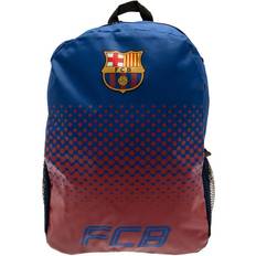 FC Barcelona Fade Design Backpack With Mesh Side Pockets (One Size) (Blue/Red)