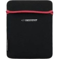 Esperanza Neoprene Bag For Tablet 9.7" Black/Red