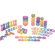 Tickit rainbow wooden super set