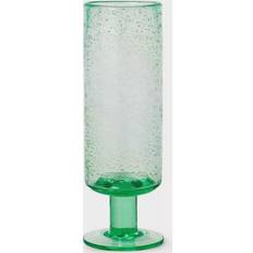 Green Champagne Glasses Ferm Living Oli Recycled H 16.8 cm Green Champagne Glass