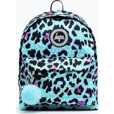 Hype Kid's Office Travel Casual Backpack - Blue Ice Leopard