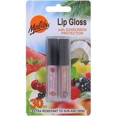 SPF Lip Products Malibu Lipgloss SPF30 Coconut & Strawberry 2-pack