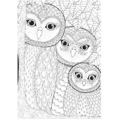 Family Puzzle Draw-yourself Puzzles Anatolian Owls Family 260 Pieces