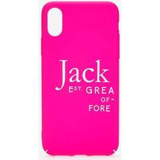 Jack Wills iPhone X Case Pink