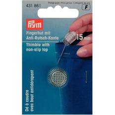 Prym Zinc Non-Slip Die-Cast Thimble, Silver