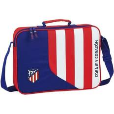 Atlético Madrid School Satchel Neptuno Blue Red White (38 x 28 x 6 cm)