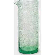 Green Water Carafes Ferm Living Oli Carafe /1 Litre Green Water Carafe