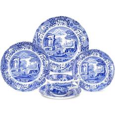 Spode Blue Italian 5-Piece Dinnerware Set Dinner Set