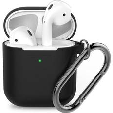 KEYBUDZ Elevate AirPods Protective Keychain Case Black