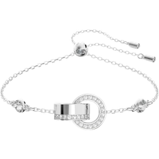 Swarovski Hollow Bracelet - Silver/Transparent