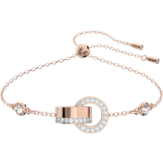 Swarovski Hollow Bracelet - Rose Gold/Transparent