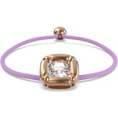 Purple Bracelets Swarovski Dulcis Bracelet - Rose Gold/Purple/Transparent