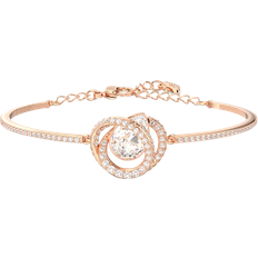 Swarovski Generation Bangle - Rose Gold/Transparent