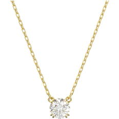 Swarovski Gold Plated Necklaces Swarovski Constella Pendant Necklace - Gold/Transparent