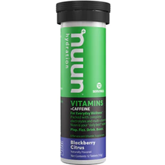 nuun Hydration Vitamins Caffeine Blackberry Citrus 10 Tablets