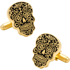 Cufflinks Inc Day of The Dead Cufflinks - Gold/Black