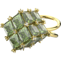 Swarovski Curiosa Cocktail Ring - Gold/Green