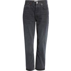 Agolde Riley High Rise Straight Crop Jeans - Edit