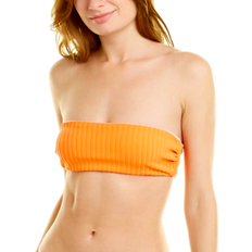 Solid & Striped The Annabelle Reversible Bikini Top - Orange