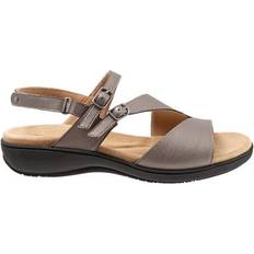 Trotters Riva W - Pewter Metallic