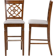 Baxton Studio Alexandra Bar Stool 120.9cm 2pcs