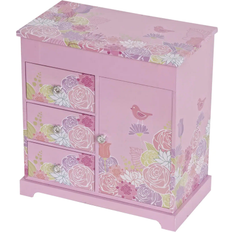 Mele & Co Pearl Ballerina Jewelry Box - Pink