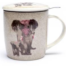 Phoenix Elephant motif Tea Cup 40cl