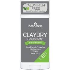 Zion Health Clay Dry Bold Sandalwood for Men Deo Stick