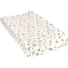 Trend Lab Jungle Friends Deluxe Flannel Changing Pad Cover