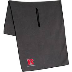 Team Effort Rutgers Scarlet Knights Gray Microfiber Towel