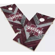 Victory Tailgate Mississippi State Bulldogs Herringbone Design Cornhole Set