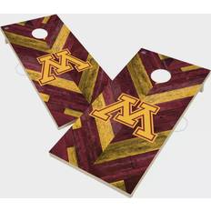 Victory Tailgate Minnesota Golden Gophers Herringbone Design Cornhole Set