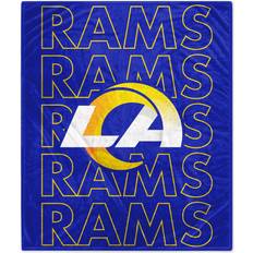 Pegasus Los Angeles Rams Echo Team Wordmark Plush Blanket