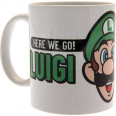 Nintendo Super Mario Here We Go Luigi Cup & Mug 32cl