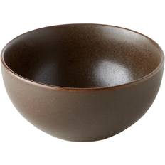 Aida Ceramic Workshop Ø15 cm Chestnut-matte brown Serving Bowl