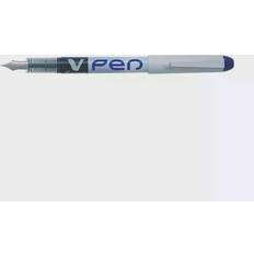 Blue Fountain Pens Pilot V-pen Erasable Disposable Fountain Pen Blue PK12