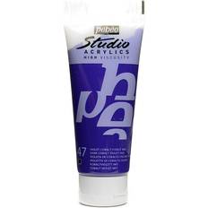 Pebeo Studio Acrylic Paint dark cobalt violet hue 100 ml