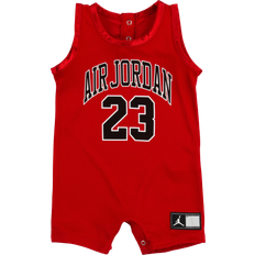 Nike Infant Jordan Jersey Romper - Gym Red (656169-R78)