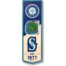 YouTheFan Seattle Mariners 3D Stadium View Banner