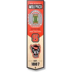 YouTheFan NC State Wolfpack 3D StadiumView Banner