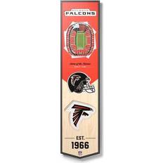 YouTheFan Atlanta Falcons 3D StadiumView Banner