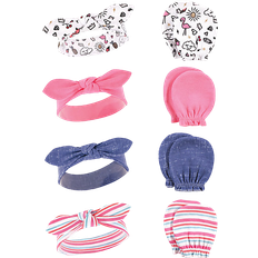 Hudson Cotton Headband and Scratch Mitten Set - Doodle (10117551)