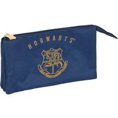 Harry Potter Penalhus Magical Brun Marineblå (22 x 12 x 3 cm)