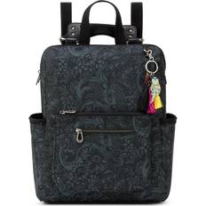 Sakroots Women's Loyola Convertible Backpack - Black Tonal Spirit Desert