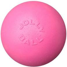 Jolly Bounce and Play Ball Dog Toy Medium Pink Pink Medium