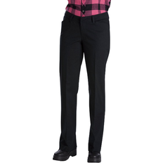 Dickies Women's Relaxed Fit Straight Leg Twill Pants - Black